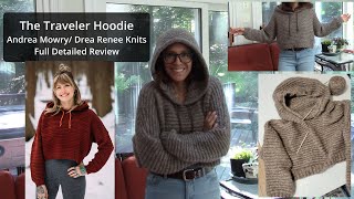 Traveler Hoodie by Andrea Mowry of Drea Renee Knits - Full