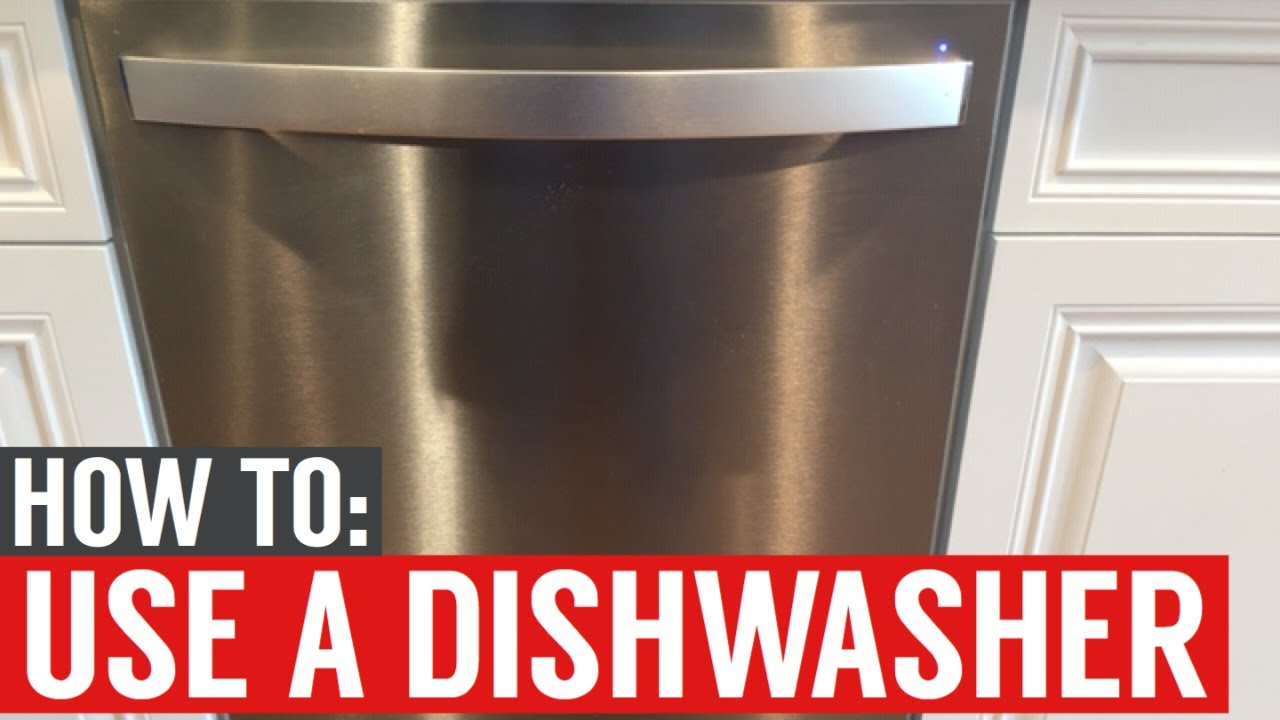 How To Use A WhirlPool Dishwasher - YouTube