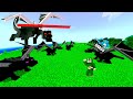 Minecraft | Snached Third Power Of Super Atlas From Ender Dragon | With Oggy And Jack |