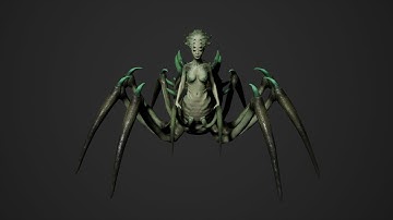 Spider queen for Marketplace Ue4/5 unreal engine 4/5