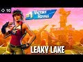 I Won With 0 Building You Won&#39;t Believe How Close It Was.. (NEW LEAKY LAKE GAMEPLAY)