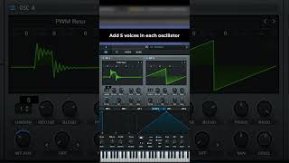 How to make Daft Punk  "Derezzed" lead synth tutorial #shorts