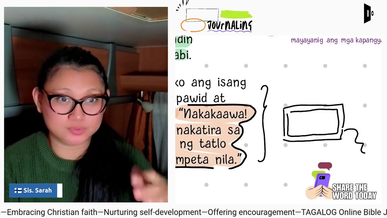 PAHAYAG 8 Ang mga trumpeta -Tagalog Online Bible Journaling