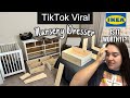 THE VIRAL IKEA HEMNES DRESSER! | Baby Nursery Dresser