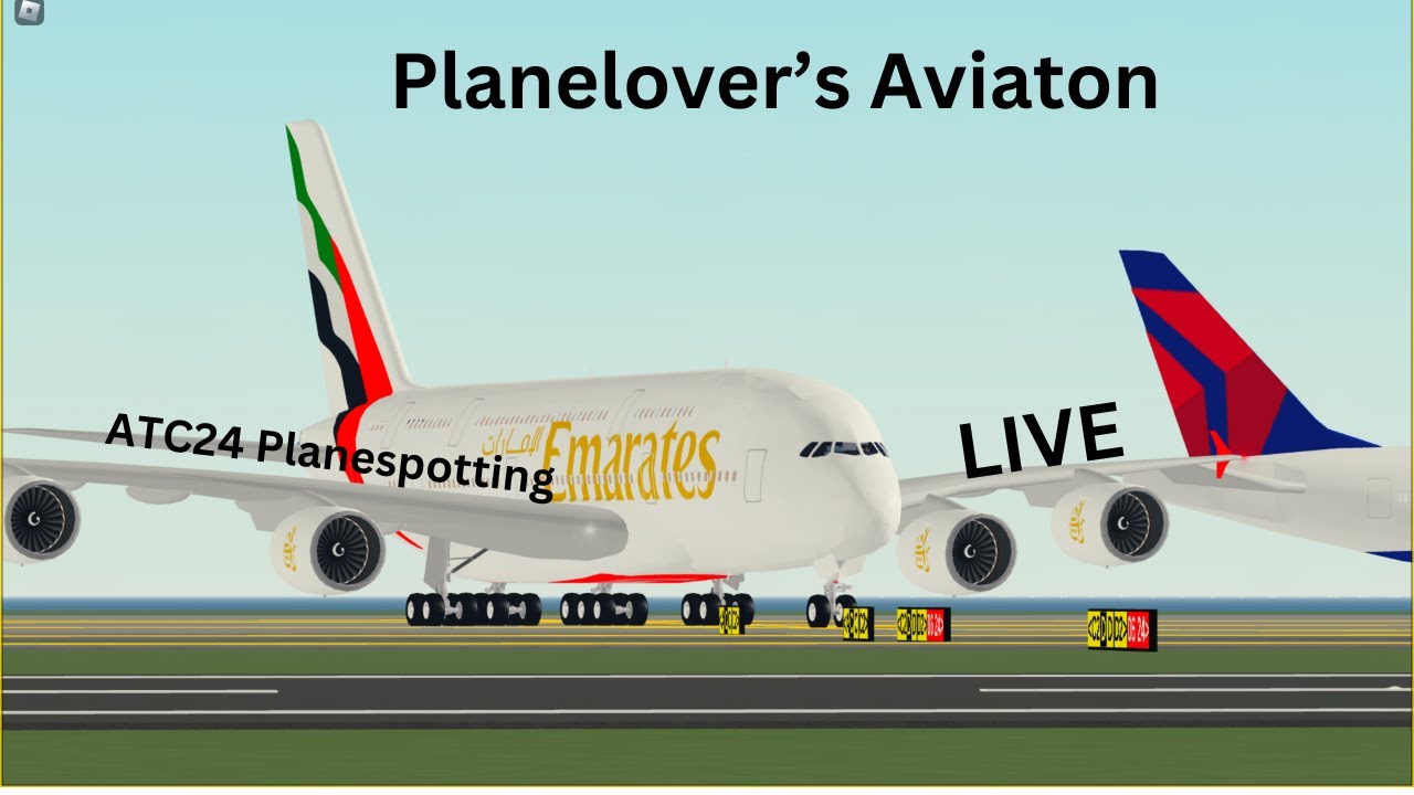 Atc24 planespotting live - YouTube