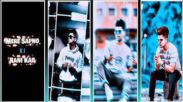 🔥 Trending 🔥 Mere Sapno Ki Rani - Divine X MC Stand Alight Motion Video Editing 🔥 New Lyrics & Beat