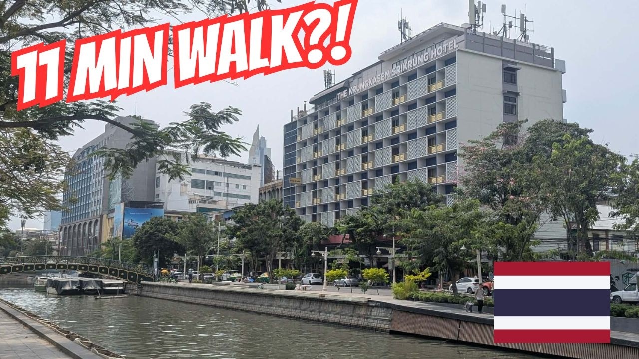 Walk to Chinatown from This Budget Bangkok Hotel 🇹🇭