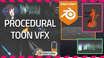 25 free Blender VFX Procedural Shaders You Must Have