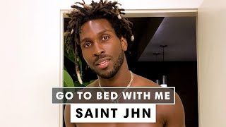 SAINt JHN's Nighttime Skincare Routine | Go To Bed With Me | Harper's BAZAAR