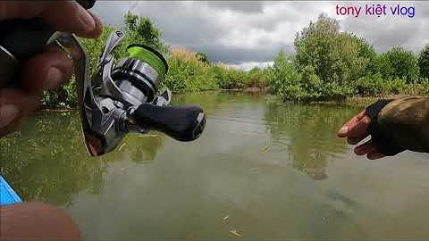 cuối tuần về quê lure cá chét, cá chẻm .. tập 24 tony kiệt vlog -lure flea fish