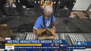 Metropolitan Ministries sees increased need for toys, food @WflaNewsChannel8