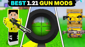 Top 3 Best Gun Mods For Mcpe ( 1.21+) | Gun Mod For Minecraft pe 1.21 😄 | Akela X Pro