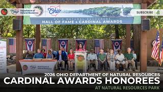 2026 ODNR Cardinal Award Honorees at Natural Resources Park