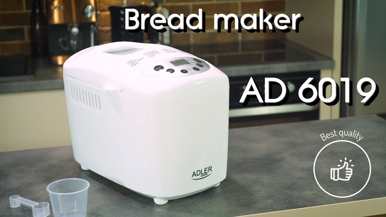 Adler AD 6019 Bread maker - YouTube