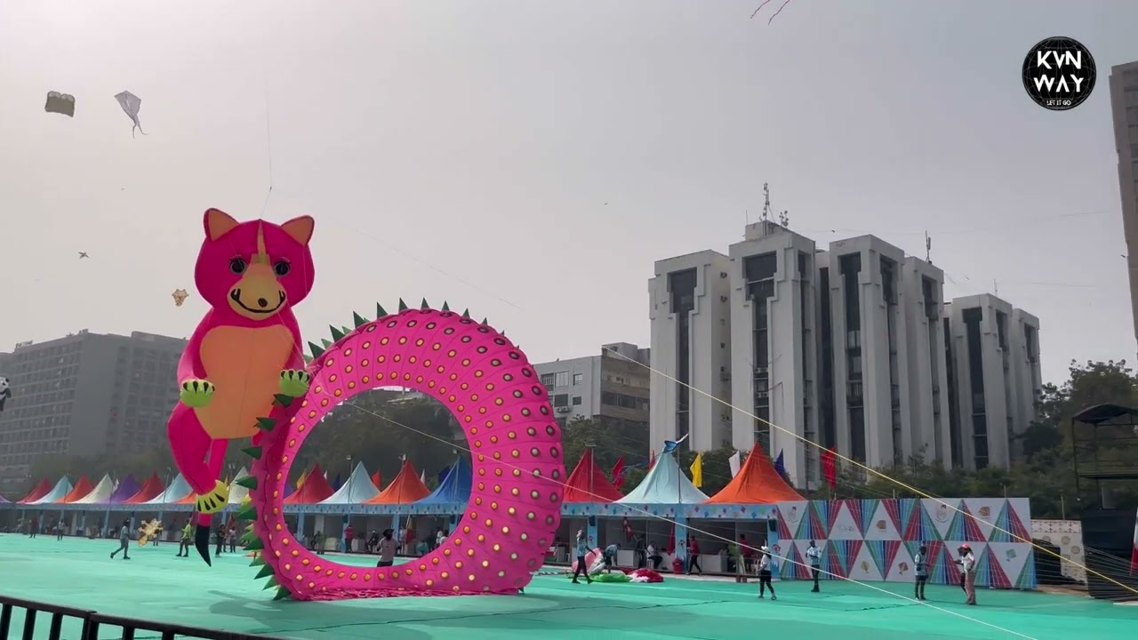 KITE FESTIVAL 2024 - Ahmedabad, Uttarayan festival celebration