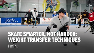 Skate Smarter, Not Harder: Weight Transfer Techniques