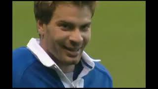 Rugby France Nouvelle Zelande 1999 - commentateurs Anglais abassourdis! Tous les essais.