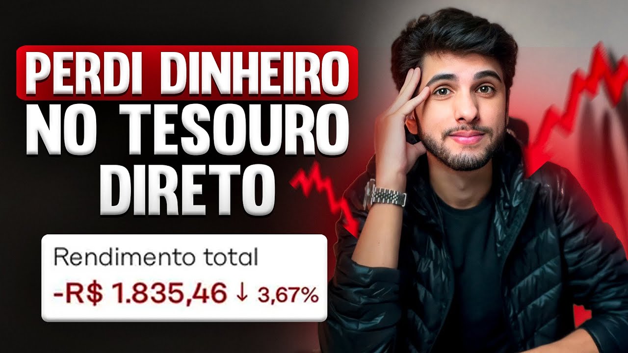 CUIDADO! VOCÊ PODE PERDER DINHEIRO NO TESOURO DIRETO - - Entenda mais ...
