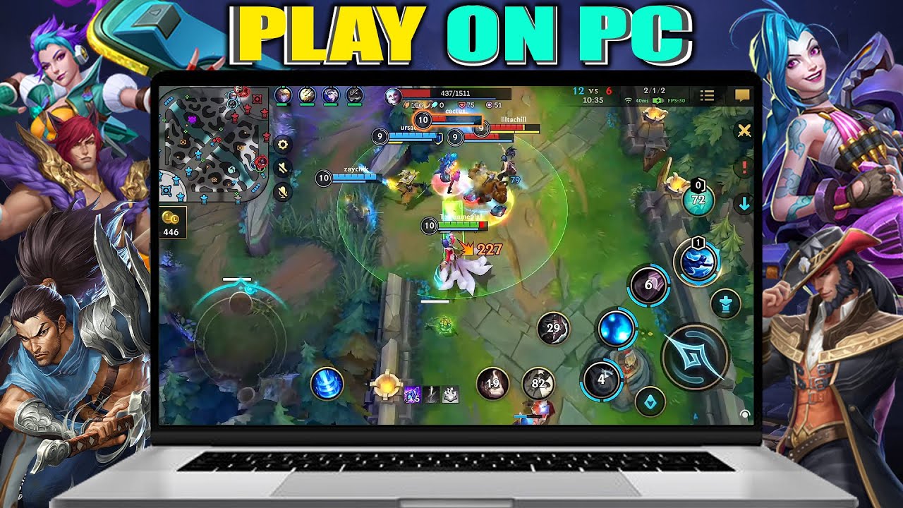How To Play 【Wild Rift】 on PC & Laptop ▶ Download & Install Wild Rift on PC