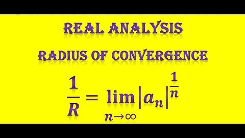 PG TRB Real analysis radius of convergence important problems