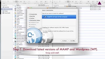 How to install MAMP on Mac