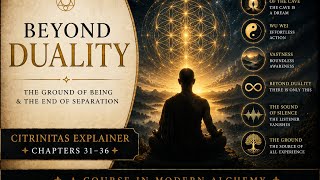 Beyond Duality | Citrinitas Explained (Ch. 31–36)
