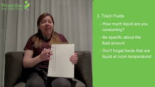 Bladder and Bowel Diaries