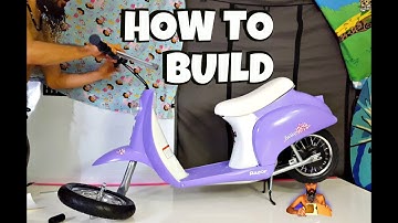 How to Assemble a Razor Pocket Mod Betty Kids Electric Scooter