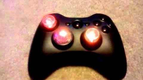 Insane Color Changing LED Xbox 360 Controller @ toxicraven117