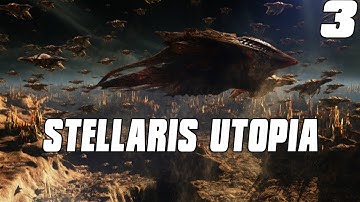 Stellaris Utopia Hivemind Lets Play Part 3 First War