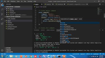 6 0  How to remove JSON  Data in JSON File Using Node in Hindi