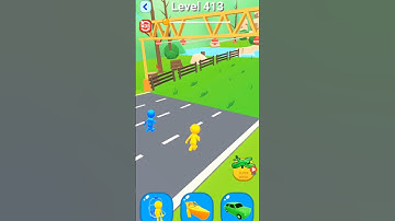 Shape-shifting #shortvideo game  level 412 shape shifting transform funny racing mobile android game