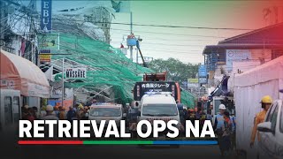 Rescue ops sa gumuhong gusali sa Pampanga, ititigil na | ABS-CBN News