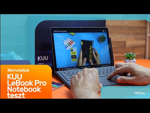 Elképesztő 2-1-ben gép  - KUU LeBook Pro bemutató