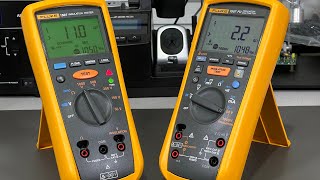 FLUKE 1507 & 1587 FC  ( Comparing  the Features )