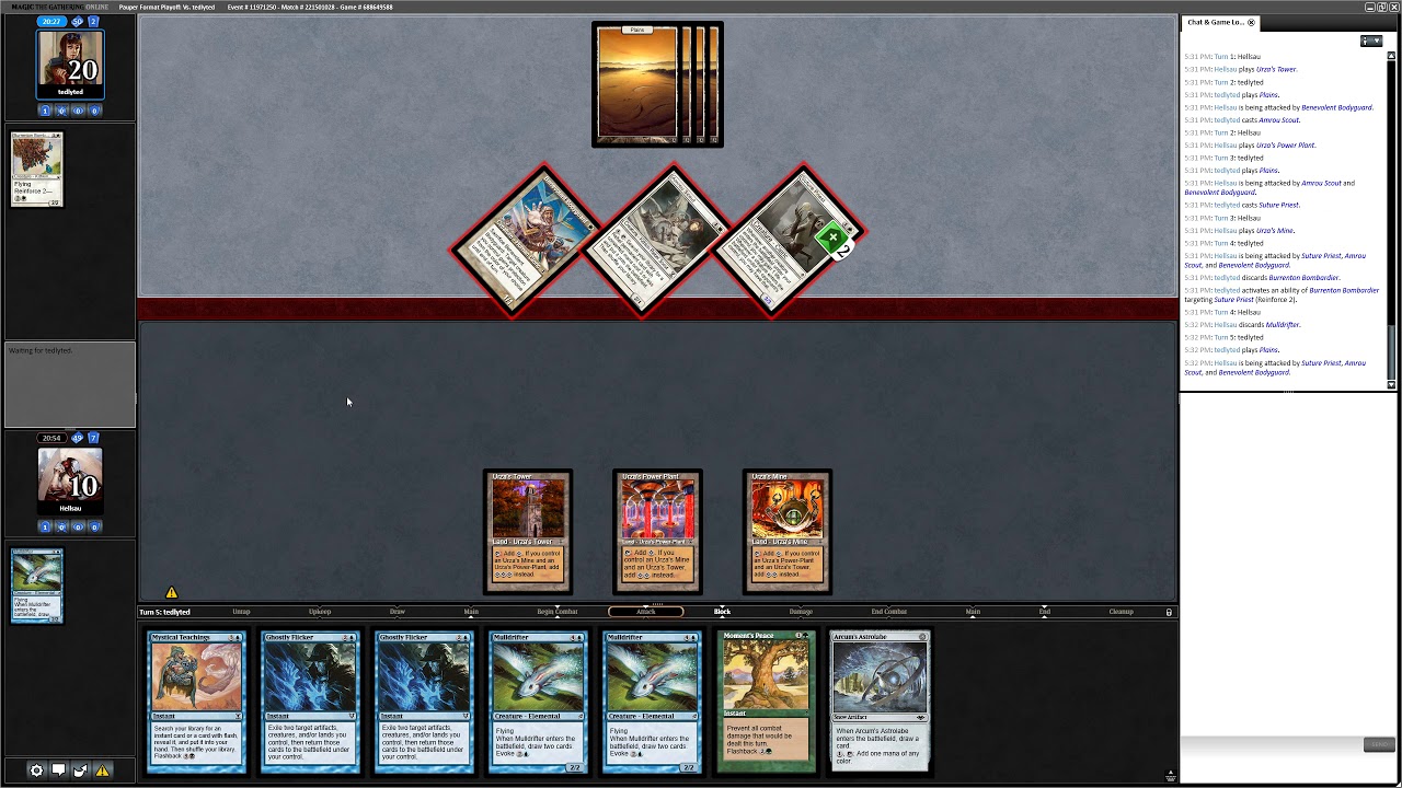 Third Pauper Playoff with Snowhorn Tron - Round 6