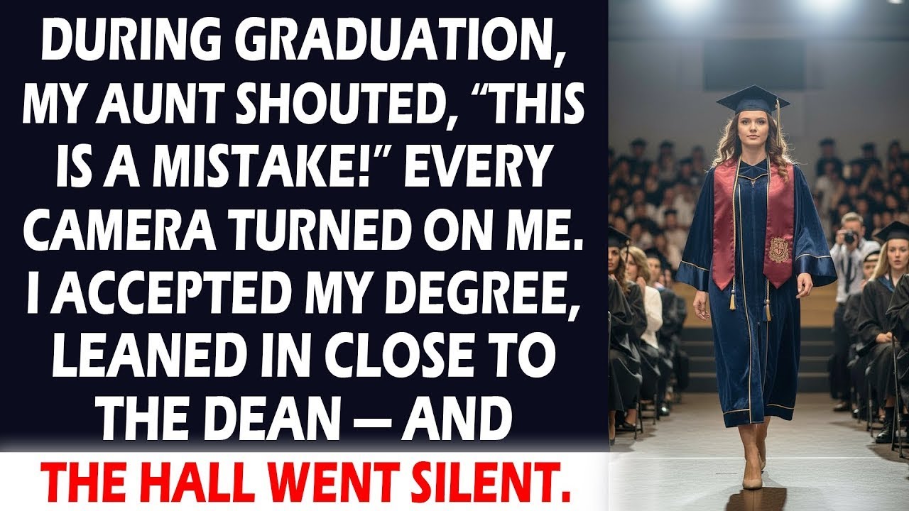 My Aunt Interrupted My Graduation, Then My Next Move Changed Everything