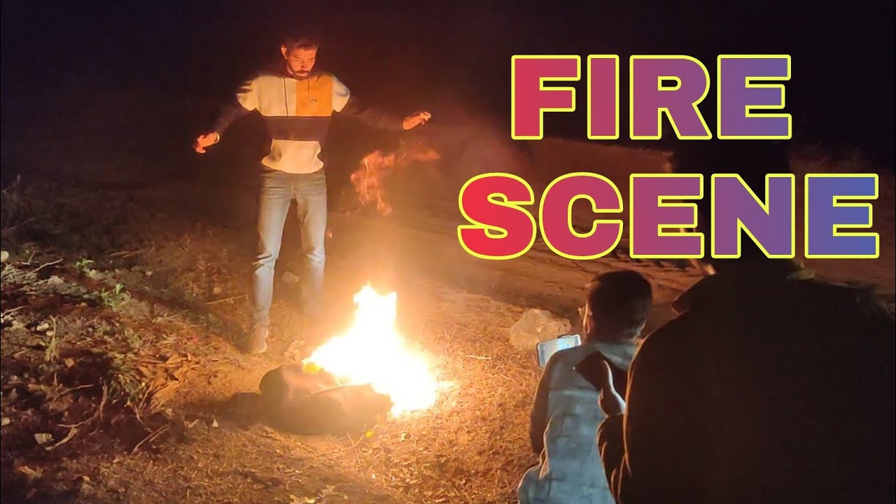 Fire Scene On Fire | Ramjaan Khan Vlogs - YouTube