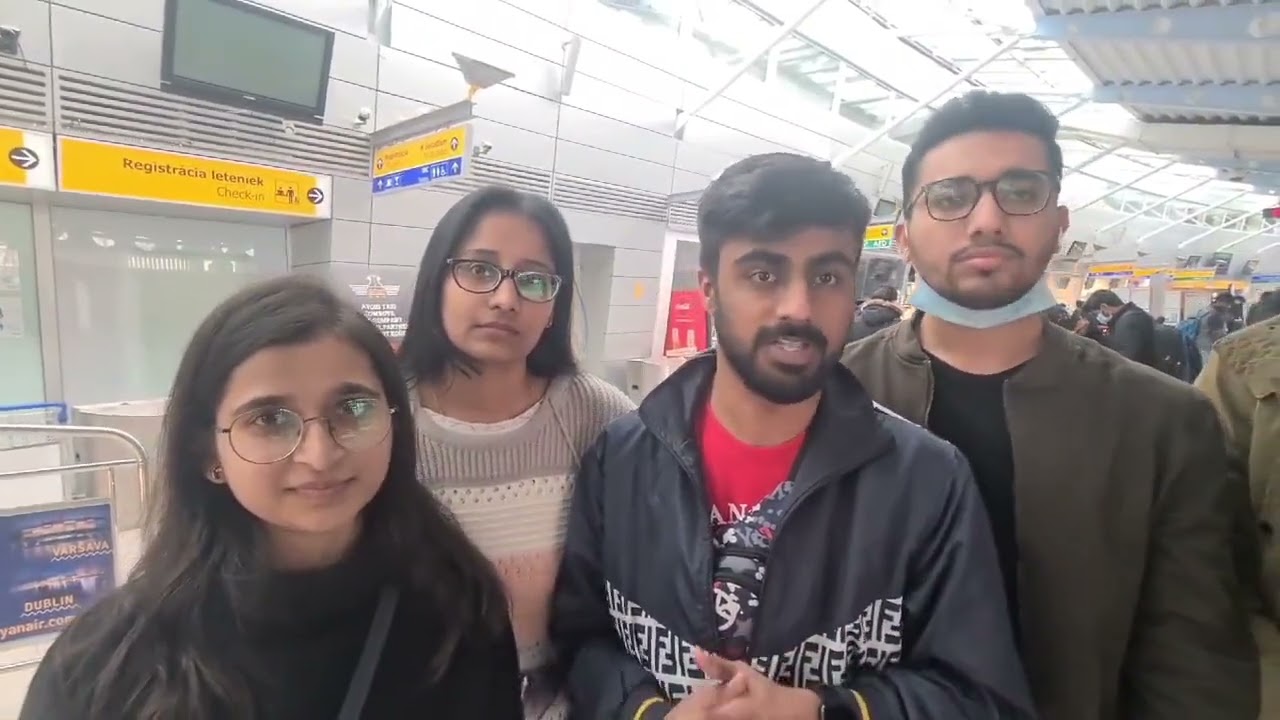 Indian Students Message During The rescue Mission Operation Ganga in Ukraine Border