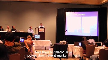 Whole System Persistence Computer based on NVDIMM at Flash Memory Summit 2014