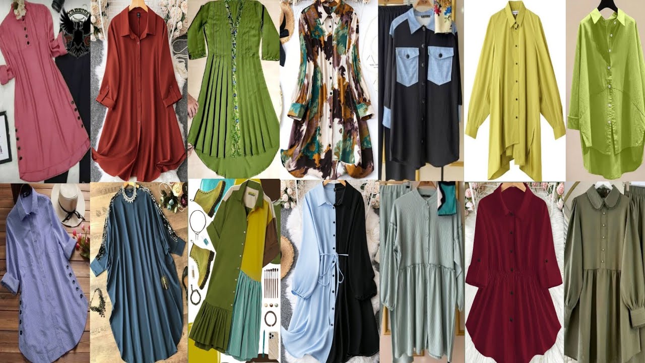 Beautiful Long Tops for Muslim Girls🧕Best Hijabi Outfits❤️❤️❤️