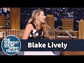 Jimmy Fallon "Messed Up" Blake Lively's Home Life (Well, His Cardboard Cutout Did)