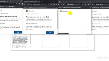 Demo tool unlock hotmail bị khóa