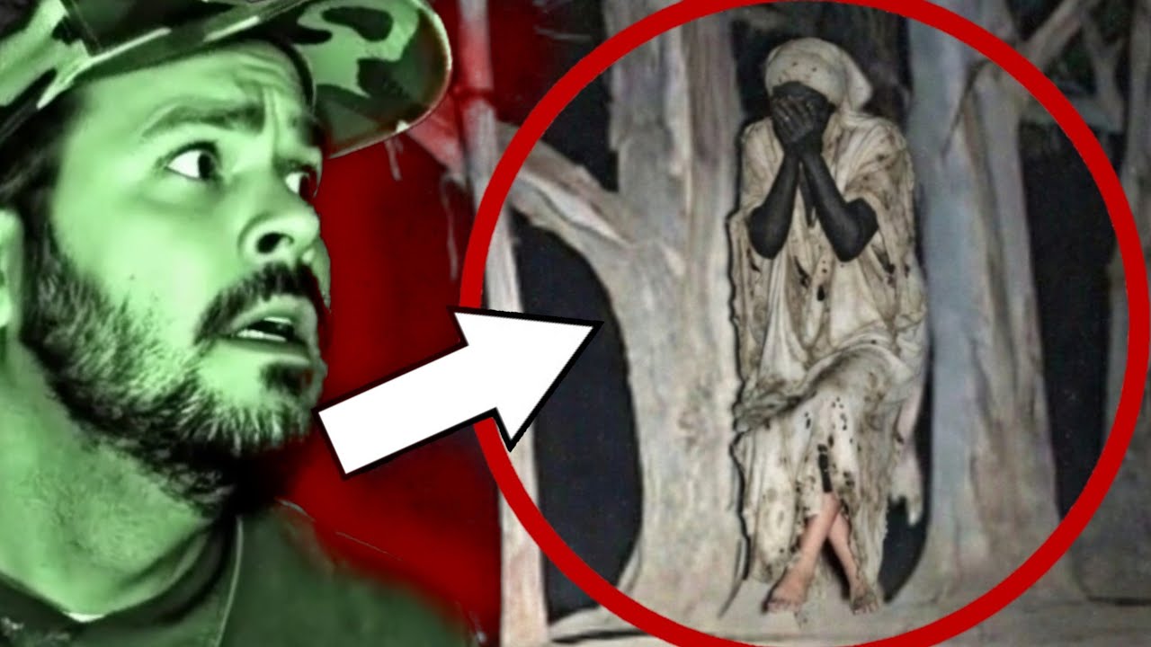 CAUGHT ON CAMERA / TERRIFYING WEEPING WOMAN FOREST