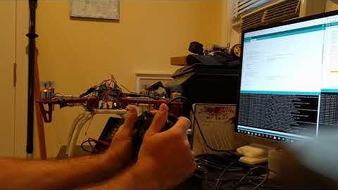 PS3 Controller, XBEE, Arduino Quadcopter - Communication Testing - Runaway Motors