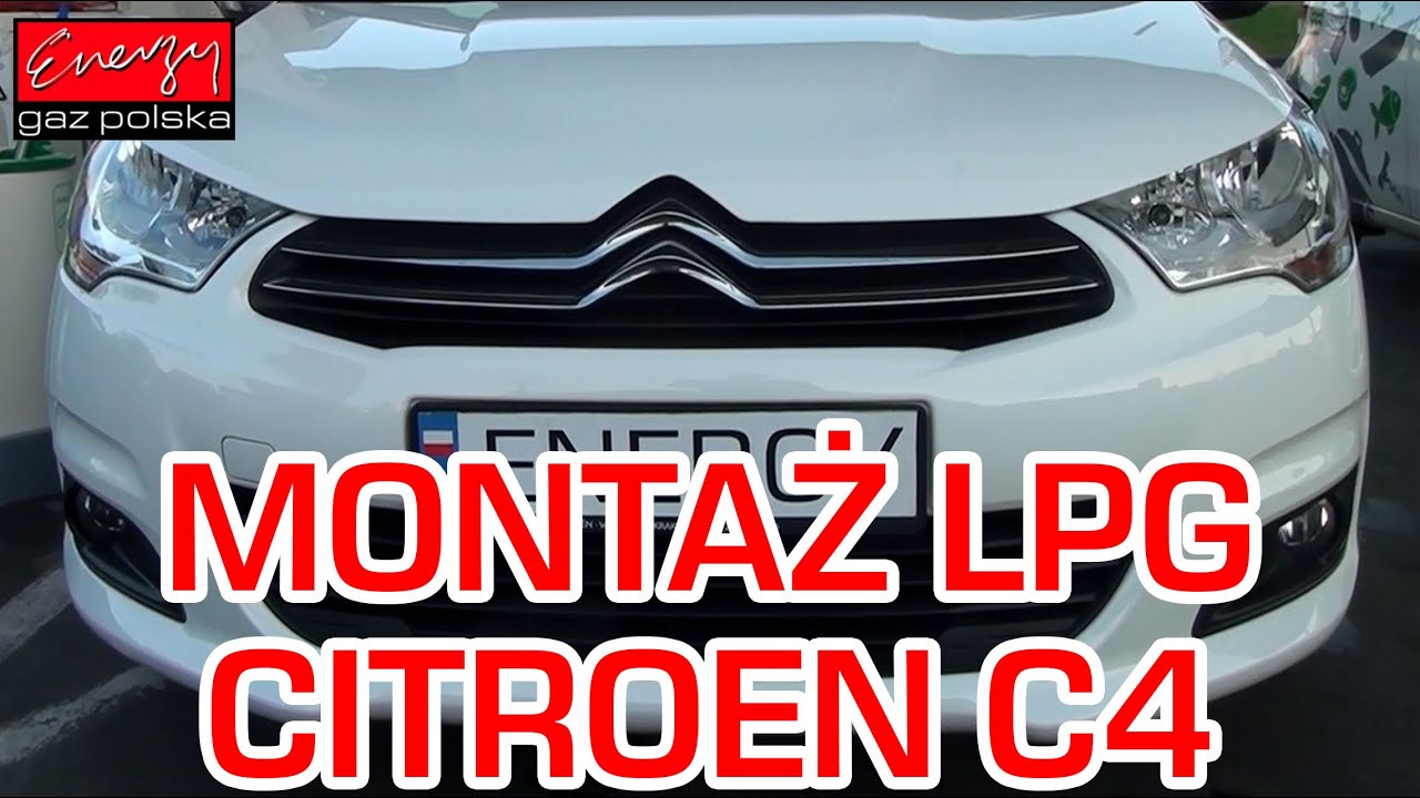 Montaż Lpg Citroen C4 Z 1.4 2014R W Energy Gaz Polska Na Gaz Brc - Youtube