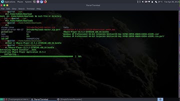 How To Install Vmware Player on Linux Parrot Security OS