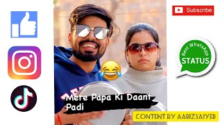 New Lyrical Video Song Hindi Version Instagram Reels Viral Comedy Content By Aarizsaiyed