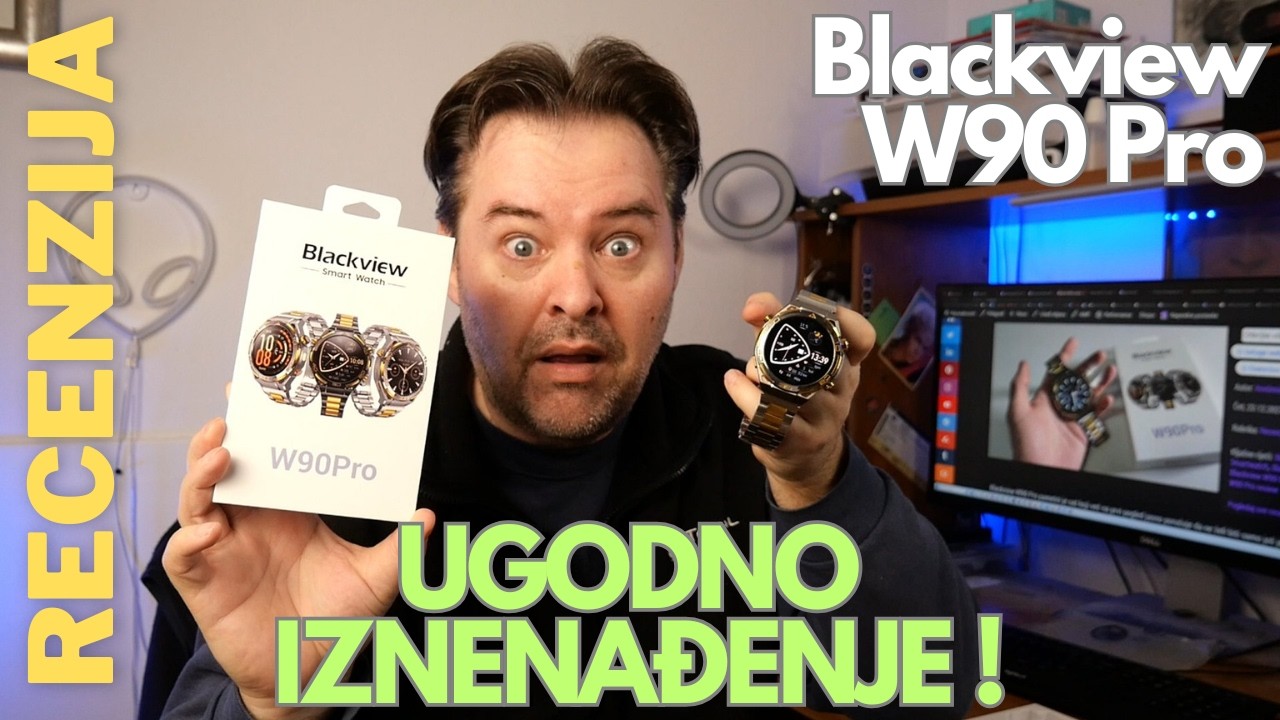 Blackview W90 Pro recenzija - pametni sat koji spaja luksuz, sport i izdržljivost (20.02.2026)
