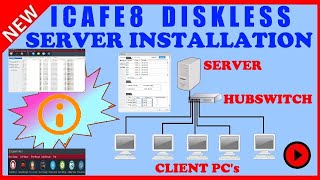 DISKLESS TUTORIAL ICAFE8 STEP BY STEP GUIDE (ICAFE8 9030 / 9050 / 9060 / 9100 / 9170 / 9180 / 9190)